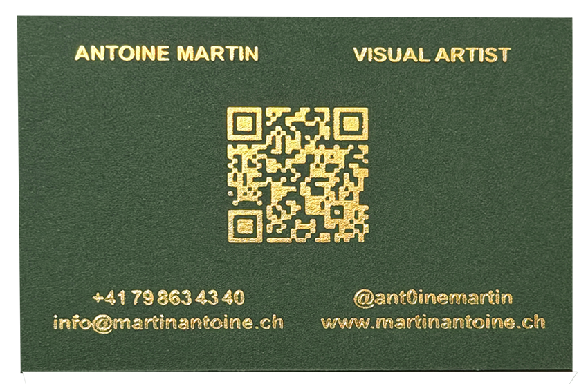 Carte de visite Antoine Martin